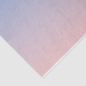 Rose Quartz Blue Pink Ombre Seidenpapier (Ausschnitt)