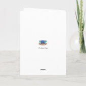 Rose Quartz Dragon - Greeting Card Karte (Rückseite)