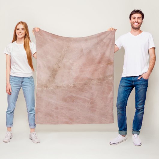 Rose Quartz Fleece Blanket (Beispiel)