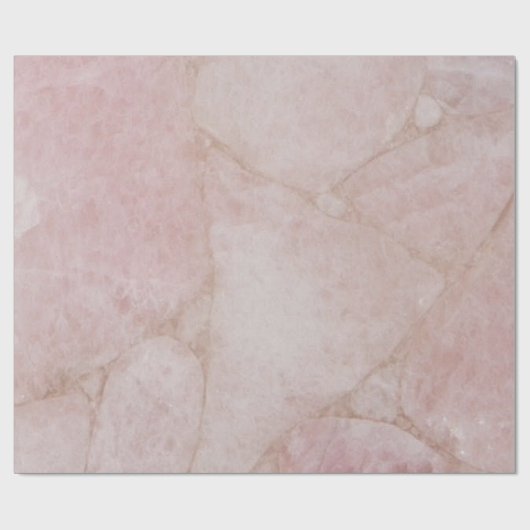 Rose Quartz Geschenkpapier (Flach)