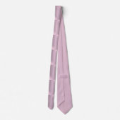 Rose Quartz Labyrinth Necktie Krawatte (Rückseite)