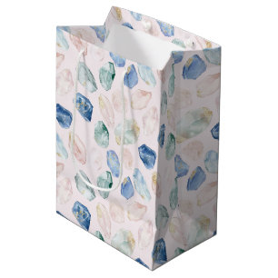 Rose Quartz Lapis Lazuli Kristalle Geburtstag Mittlere Geschenktüte