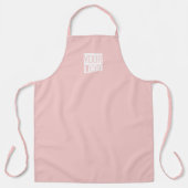 Rose Quartz - Logo hinzufügen Schürze (Vorderseite)