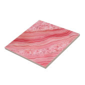 Rose Quartz marble Digital Art Fliese (Seite)