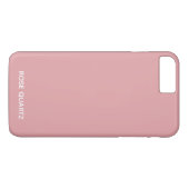 Rose Quartz rosa Farbname Case-Mate iPhone Hülle (Rückseite (Horizontal))