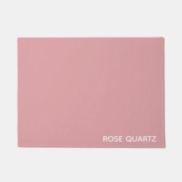 Rose Quartz rosa Farbname Fußmatte