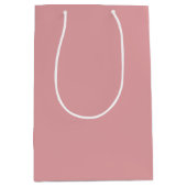 Rose Quartz rosa Farbname Mittlere Geschenktüte (Vorderseite)