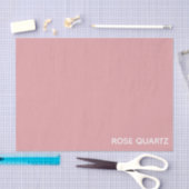 Rose Quartz rosa Farbname Seidenpapier (Handwerk)