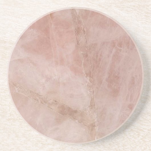 Rose Quartz Sandstone Untersetzer (Vorne)
