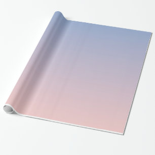 Rose Quartz Serenity Gradient Wrapping Paper Geschenkpapier