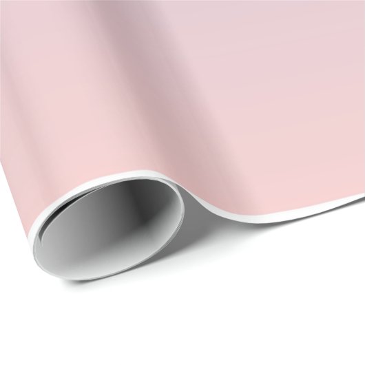 Rose Quartz Serenity Gradient Wrapping Paper Geschenkpapier (Rolleneckpunkt)