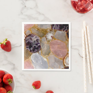Rose Quartz Serviette