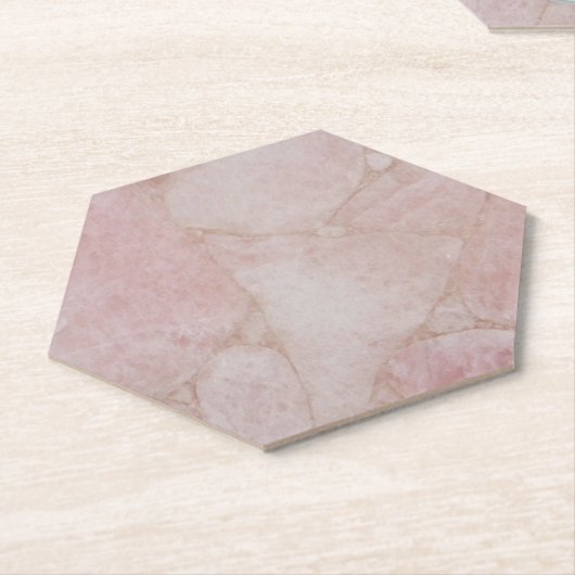 Rose Quartz Untersetzer (angewinkelt)