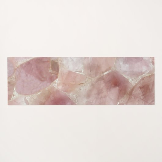 Rose Quartz Yogamatte (Rückseite (Horizontal))