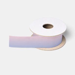 Rose Quartz zu Serenity Blau Farbverlauf Satinband