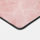 Rose Quarz Crystal Desk Mat Schreibtischunterlage (Ecke)