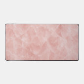 Rose Quarz Crystal Desk Mat Schreibtischunterlage (Vorderseite)