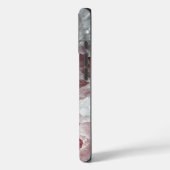 Rose Quarz Crystal Phone Case (Rückseite / Links)