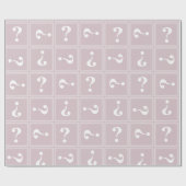 Rose Quarz Geschenkpapier (Flach)