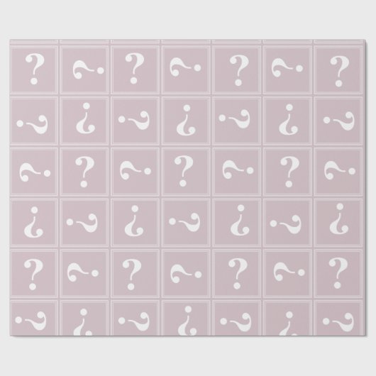 Rose Quarz Geschenkpapier (Flach)