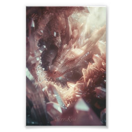 Rose Quarz Guardian Foto drucken