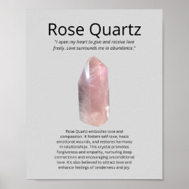 Rose Quarz Poster