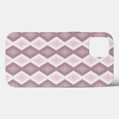 Rose Quarz rosa Diamantmuster Case-Mate iPhone Hülle (Rückseite (Horizontal))