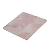 Rose Quarz Rosa Marmor drucken Fliese (Seite)