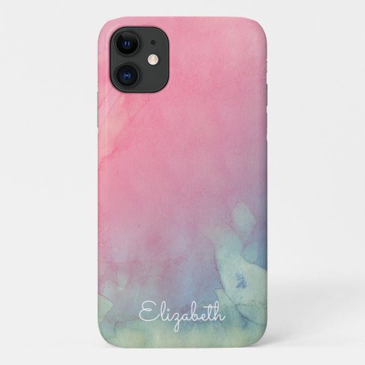 Rose Quarz und Gelassenheit Case-Mate iPhone Hülle (Rückseite)