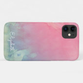 Rose Quarz und Gelassenheit Case-Mate iPhone Hülle (Rückseite (Horizontal))
