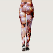 Rose Quarz Weihnachten Leggings (Rückseite)