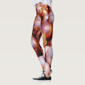 Rose Quarz Weihnachten Leggings (Links)