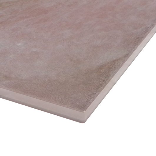 Rose Quarzdruck Schneidebrett (Ecke)