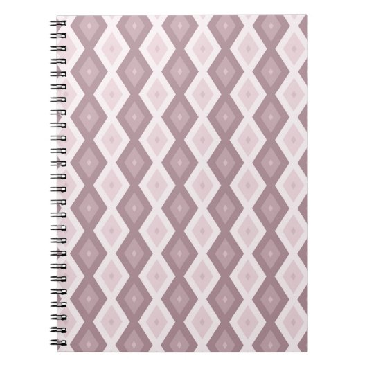 Rose Quarzrosa Notizblock (Vorderseite)