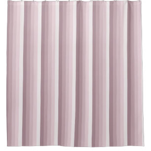 Rose Quarzschattenstreifen Duschvorhang