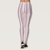 Rose Quarzschattenstreifen Leggings (Rückseite)