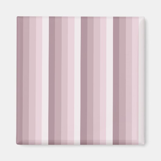 Rose Quarzschattenstreifen Magnet (Vorne)