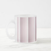 Rose Quarzschattenstreifen Mattglastasse (Links)