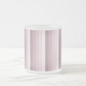 Rose Quarzschattenstreifen Mattglastasse (Mittel)