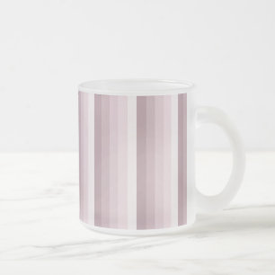 Rose Quarzschattenstreifen Mattglastasse