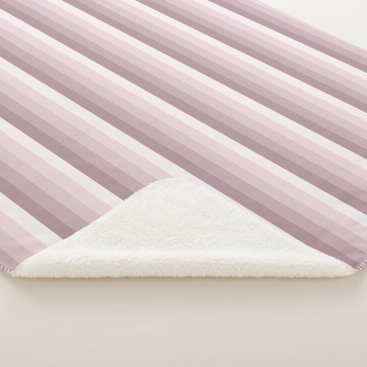 Rose Quarzschattenstreifen Sherpadecke (3/4)