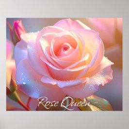 Rose Queen (iridescent edition) Poster