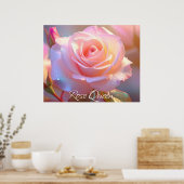 Rose Queen (iridescent edition) Poster (Küche)