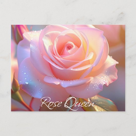 Rose Queen (iridescent edition) Postkarte (Vorderseite)