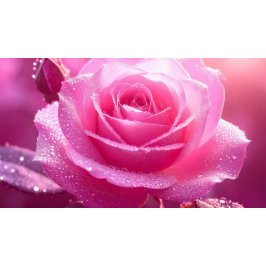 Rose Queen (pink magenta edition) Bedruckter Rucksack