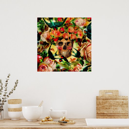 Rose Queen Poster (Küche)