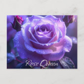 Rose Queen Postkarte (Vorderseite)