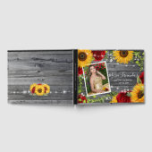 Rose Quinceanera Gästebuch (Voll)