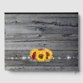 Rose Quinceanera Gästebuch (Rückseite)