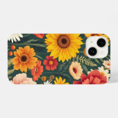 Rose Radiation: Elegante Blume Telefonabdeckung iPhone Hülle (Rückseite (Horizontal))